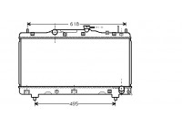 Radiator, engine cooling 53002257 International Radiators