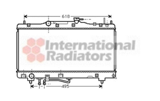 Radiator, engine cooling 53002260 International Radiators, Image 2