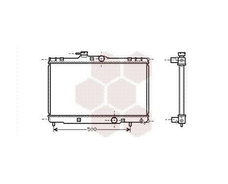 Radiator, engine cooling 53002273 International Radiators, Image 2