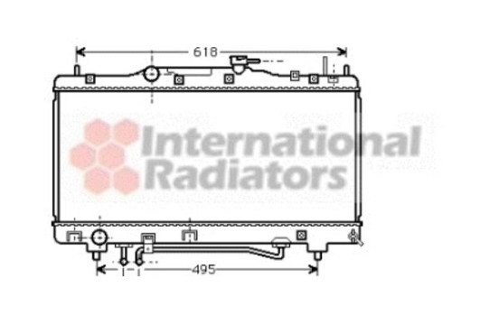 Radiator, engine cooling 53002308 International Radiators, Image 2