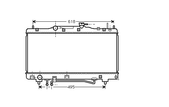 Radiator, engine cooling 53002308 International Radiators