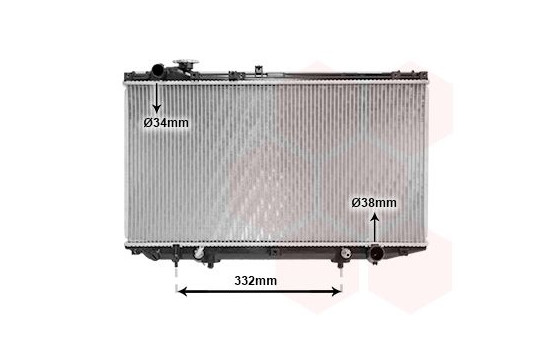 Radiator, engine cooling 53002313 International Radiators, Image 2