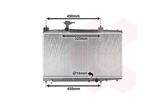 Radiator, engine cooling 53002317 International Radiators, Image 2