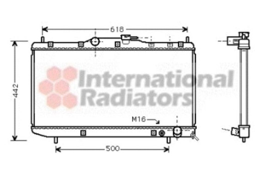 Radiator, engine cooling 53002320 International Radiators, Image 2