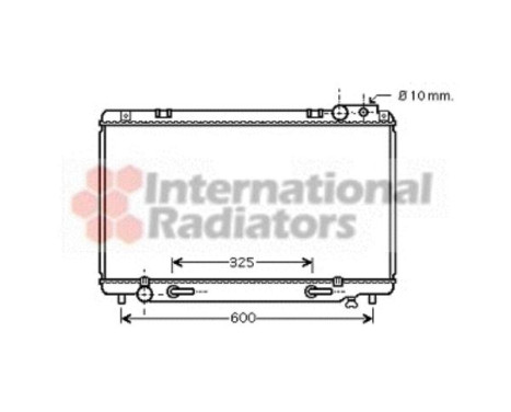 Radiator, engine cooling 53002338 International Radiators, Image 2