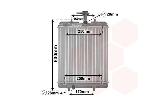 Radiator, engine cooling 53002363 International Radiators
