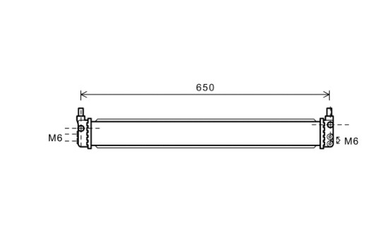 Radiator, engine cooling 53002602 International Radiators