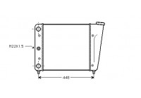 Radiator, engine cooling 58002022 International Radiators