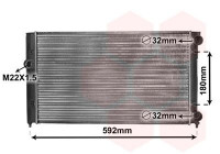 Radiator, engine cooling 58002099 International Radiators