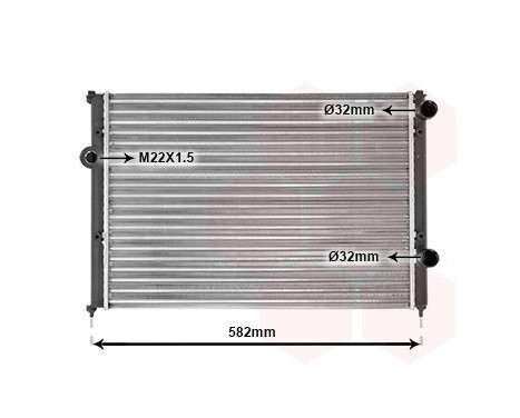 Radiator, engine cooling 58002119 International Radiators, Image 2