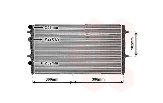 Radiator, engine cooling 58002179 International Radiators