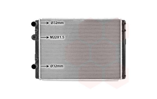 Radiator, engine cooling 58002249 International Radiators, Image 2