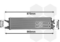 Radiator, engine cooling 58012722 International Radiators