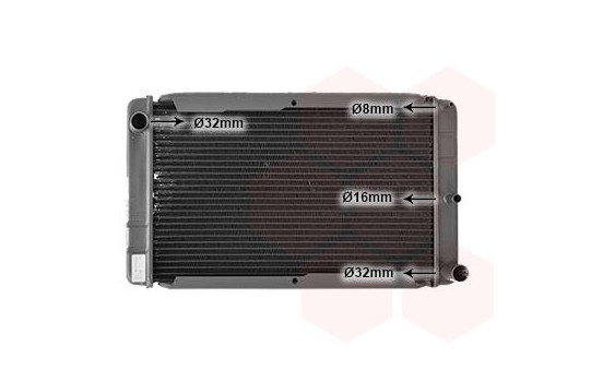 Radiator, engine cooling 59002008 International Radiators, Image 2