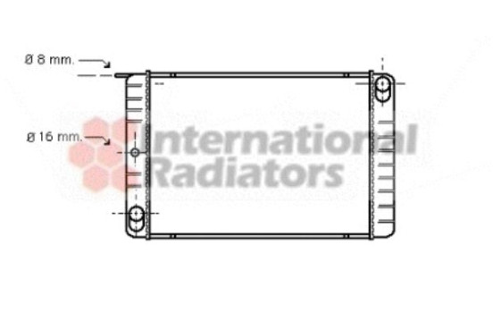 Radiator, engine cooling 59002013 International Radiators, Image 2