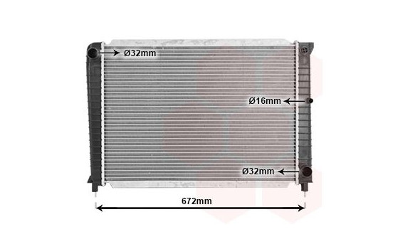 Radiator, engine cooling 59002088 International Radiators, Image 2