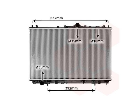 Radiator, engine cooling 59002124 International Radiators