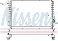 Radiator, engine cooling 60058 Nissens
