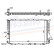 Radiator, engine cooling 60458A Nissens