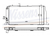 Radiator, engine cooling 60487 Nissens