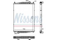 Radiator, engine cooling 606241 Nissens