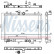 Radiator, engine cooling 606273 Nissens