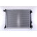 Radiator, engine cooling 606474 Nissens, Thumbnail 2