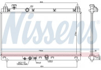 Radiator, engine cooling 606519 Nissens