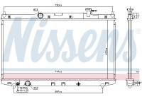 Radiator, engine cooling 606841 Nissens