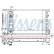 Radiator, engine cooling 60703A Nissens, Thumbnail 2