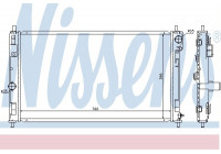Radiator, engine cooling 61019 Nissens
