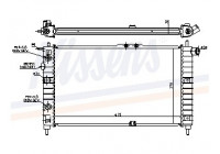 Radiator, engine cooling 616521 Nissens