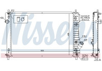 Radiator, engine cooling 616904 Nissens