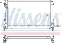 Radiator, engine cooling 617863 Nissens