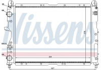 Radiator, engine cooling 61869 Nissens