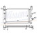 Radiator, engine cooling 62117A Nissens