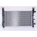 Radiator, engine cooling 62121A Nissens, Thumbnail 3