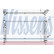 Radiator, engine cooling 62128 Nissens