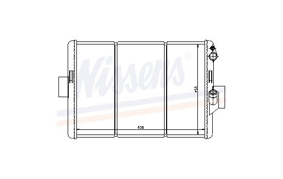 Radiator, engine cooling 62288 Nissens