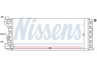 Radiator, engine cooling 62312 Nissens