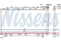 Radiator, engine cooling 62961 Nissens