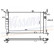 Radiator, engine cooling 63252A Nissens