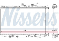 Radiator, engine cooling 63345 Nissens