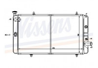 Radiator, engine cooling 63742 Nissens