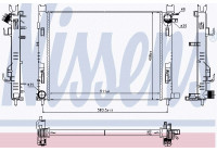 Radiator, engine cooling 637624 Nissens