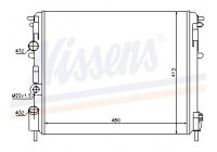 Radiator, engine cooling 63794 Nissens