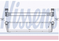 Radiator, engine cooling 63798 Nissens
