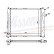 Radiator, engine cooling 642091 Nissens
