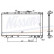 Radiator, engine cooling 64664A Nissens