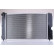 Radiator, engine cooling 646857 Nissens, Thumbnail 3